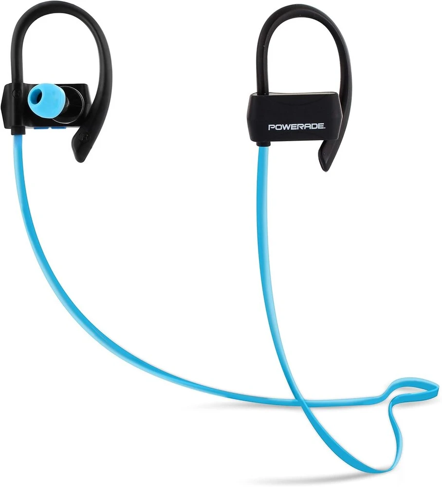 Metronic Powerade 480022 belaidės bluetooth ausinės su laisvų rankų įranga, atsparios prakaitui, skirtos bėgimui, įdedamos į ausis, 5 val. grojimo laikas, suderinamos su Ios ir Android