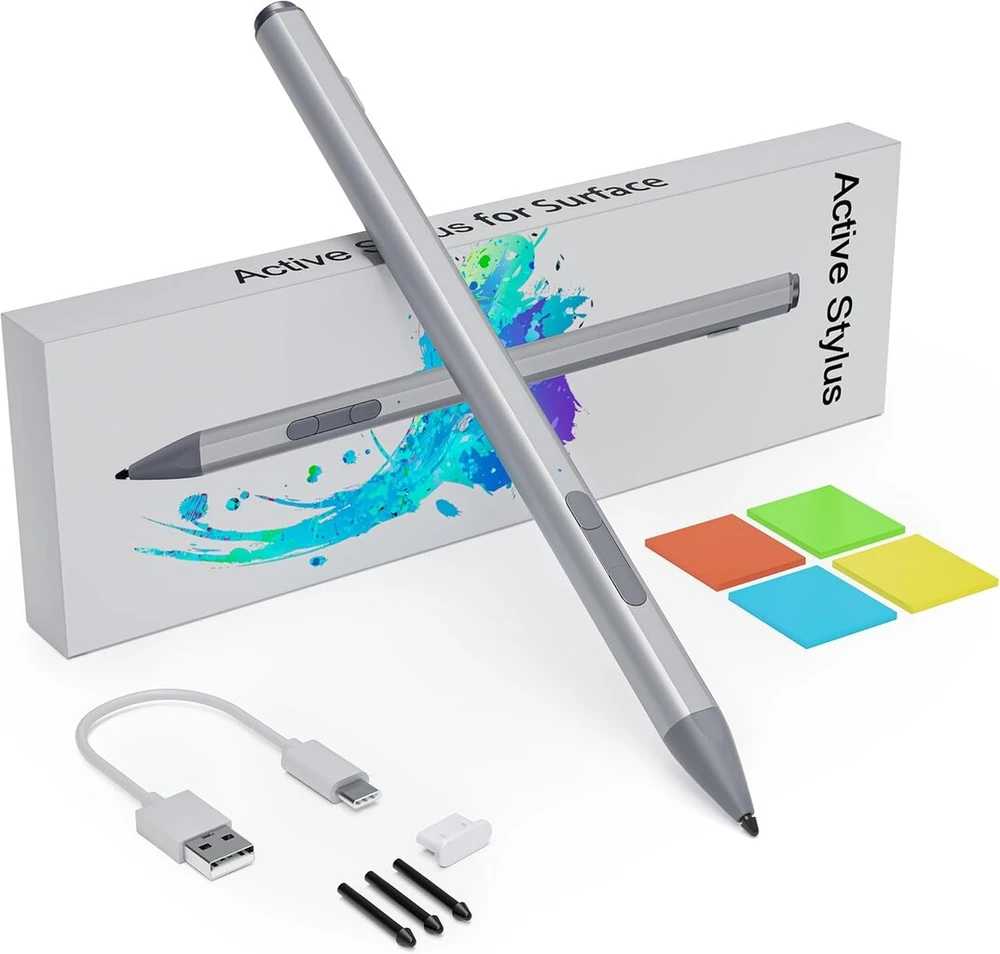 Microsoft Surface Pen, skirtas Surface Pro 11/10/9/8/x/7/7 plus/6/5/4/3 - Rašiklis Surface su 4096 jautrumo lygių, Surface Pro Pen Stylus, skirtas Surface Go 2/go3/book/laptop/studio