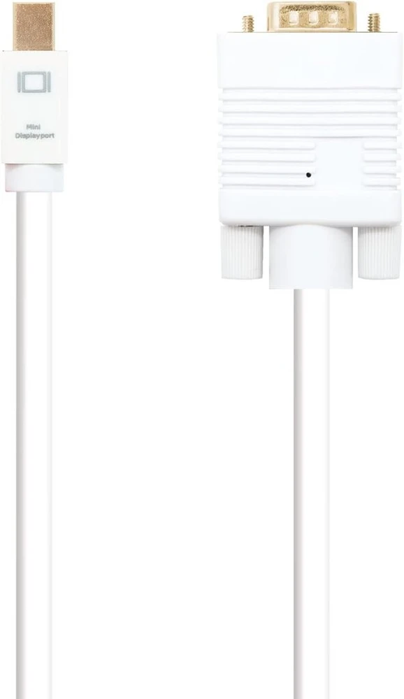 Mini Displayport į Vga adapterio laidas, 3m, baltas