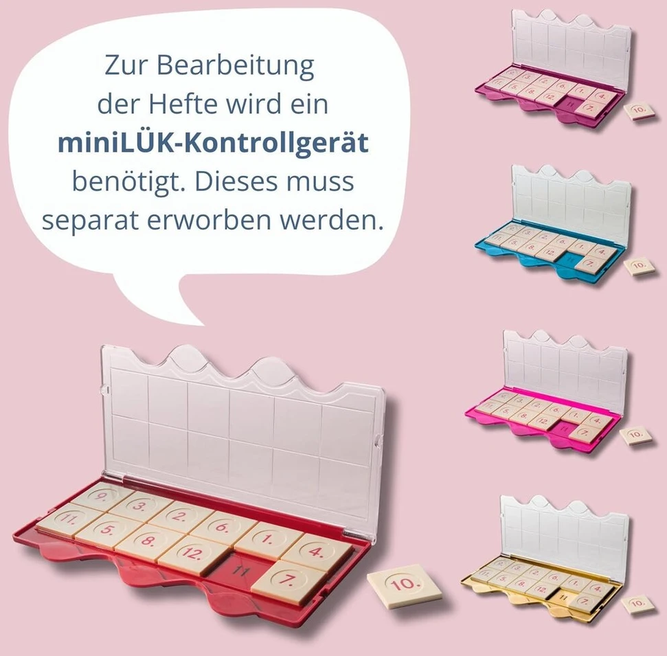 Mini Lük Rechenmeister iki 100: galvos skaičiavimo treniruotės nuo 2 klasės