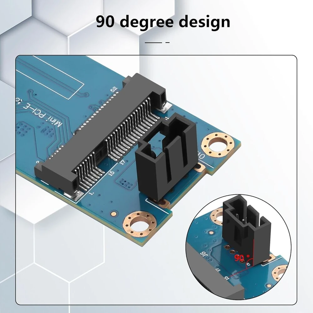 Mini Pci-e Wwan/lte adapteris su Sim lizdu motininėms plokštėms