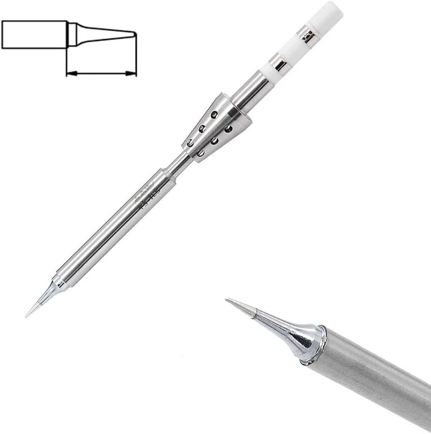 Miniware lituoklio antgalis ts-ils, skirtas ts101 nešiojamam skaitmeniniam 65w lituokliui