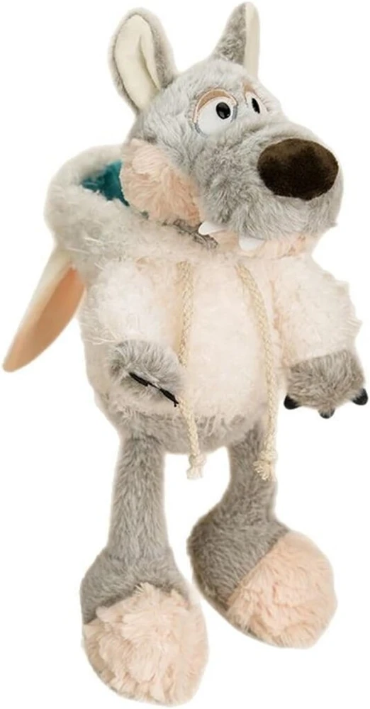 Minkštas vilko pliušinis žaislas, 35 cm
