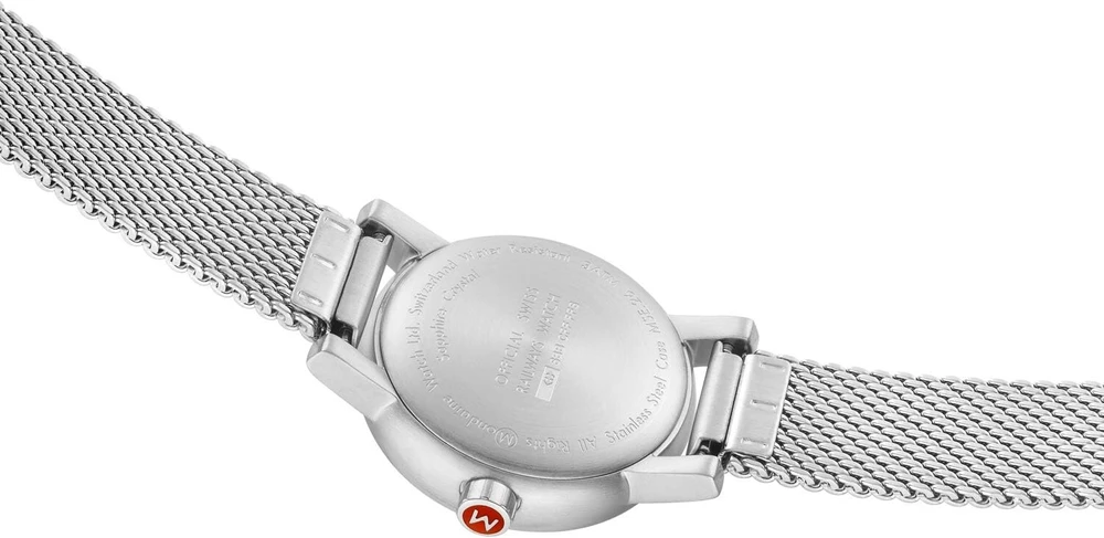 Mondaine Evo2 Moteriškas Laikrodis 26mm Sidabrinis, Atsparus Vandeniui