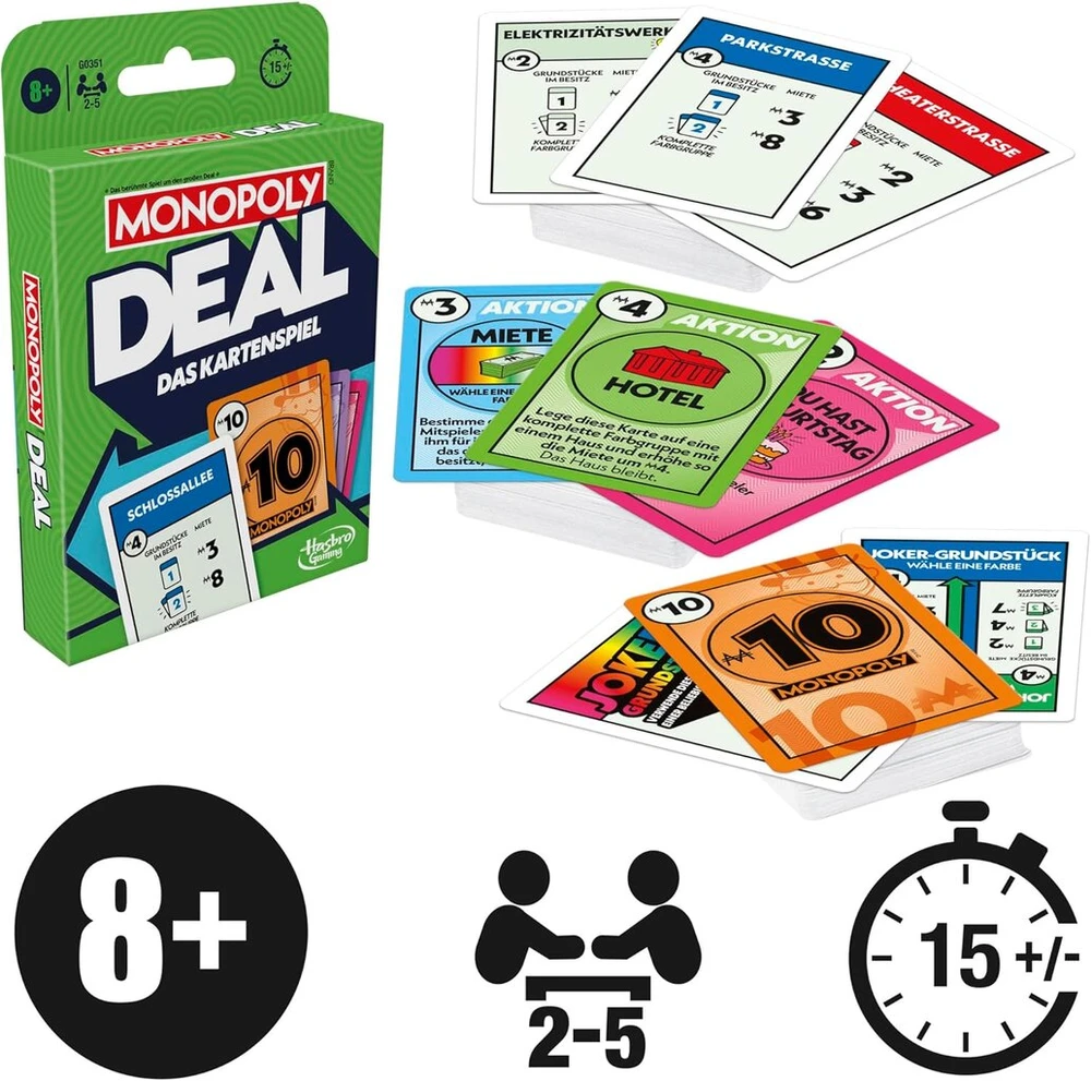 Monopolis Deal Kortų Žaidimas