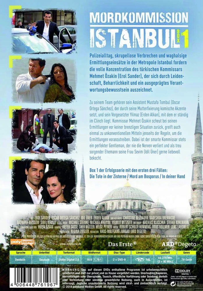 Televizorius Mordkomission Istanbul - Box 1 [2 Dvd]