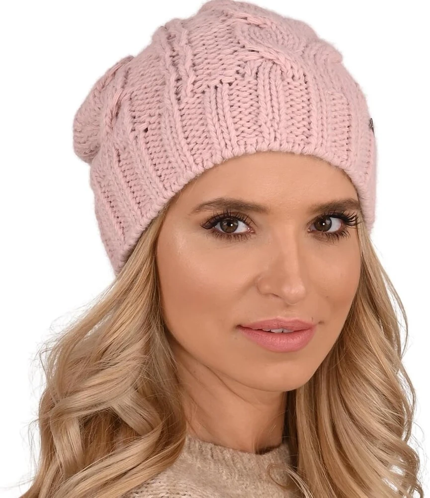 Moterims šilta kepurė "beanie" - Elastinga, stilinga, universali