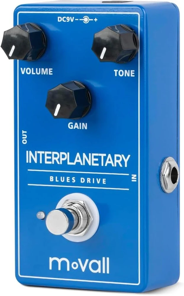 Movall Mp-100 Interplanetary Blues Drive Low Gain Overdrive gitaros pedalas