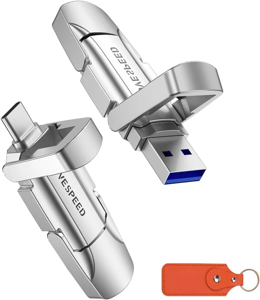 Move Speed 512 Gb Usb atmintinė 3.2 – greita saugykla kūrybingiems profesionalams – idealiai tinka nuotraukoms, vaizdo įrašams ir dideliems failams, 520 Mb/s, Usb C Gen2, tvirta konstrukcija