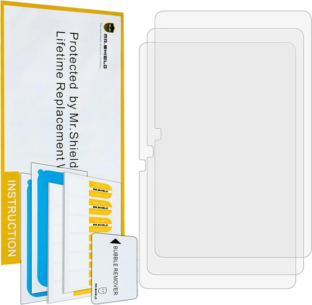 Mr.shield Ekrano apsauga, suderinama su Tcl Planšetė Tab 10s 10.1 colio, neatspindinti [3 vnt.] Ekrano apsauga (pet medžiaga)
