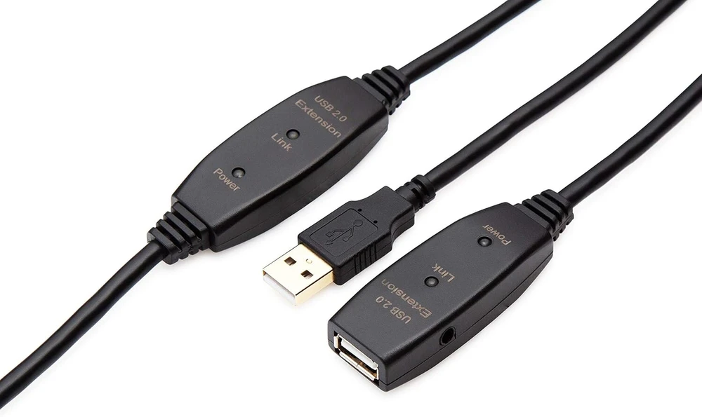Mutecpower Usb aktyvus kabelis Male/female su Extension Chipset, Usb 2.0
