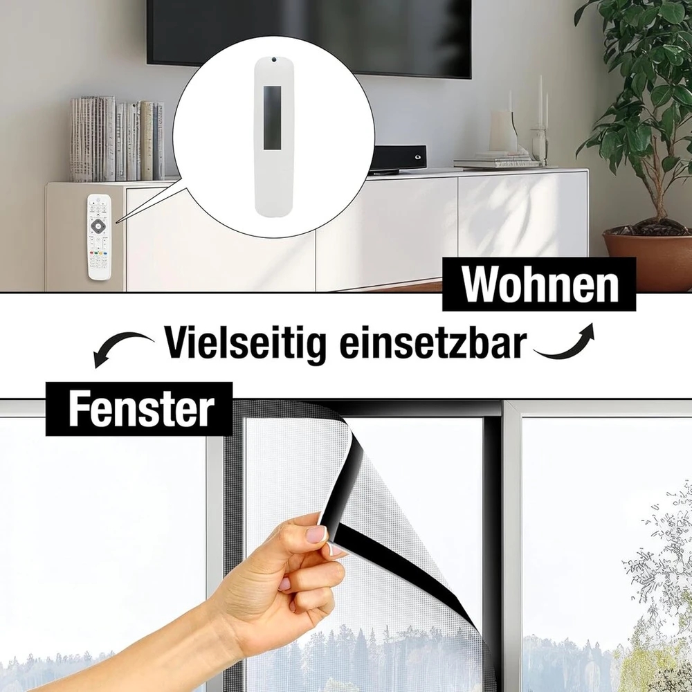 Mymind® magnetinė juosta a+b lipni [ypač stipri] tinkleliams nuo uodų ir užuolaidoms su 3m klijais - labai stipri magnetinė juosta maksimaliam sukibimui - magnetinė juosta