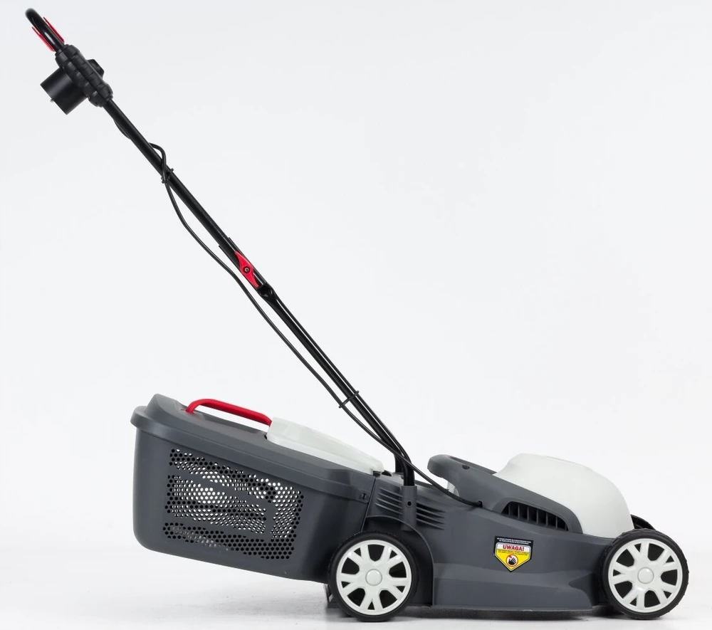 NAC Lengva kompaktiška elektrinė vejapjovė su krepšiu 27l, efektyvi 1200w