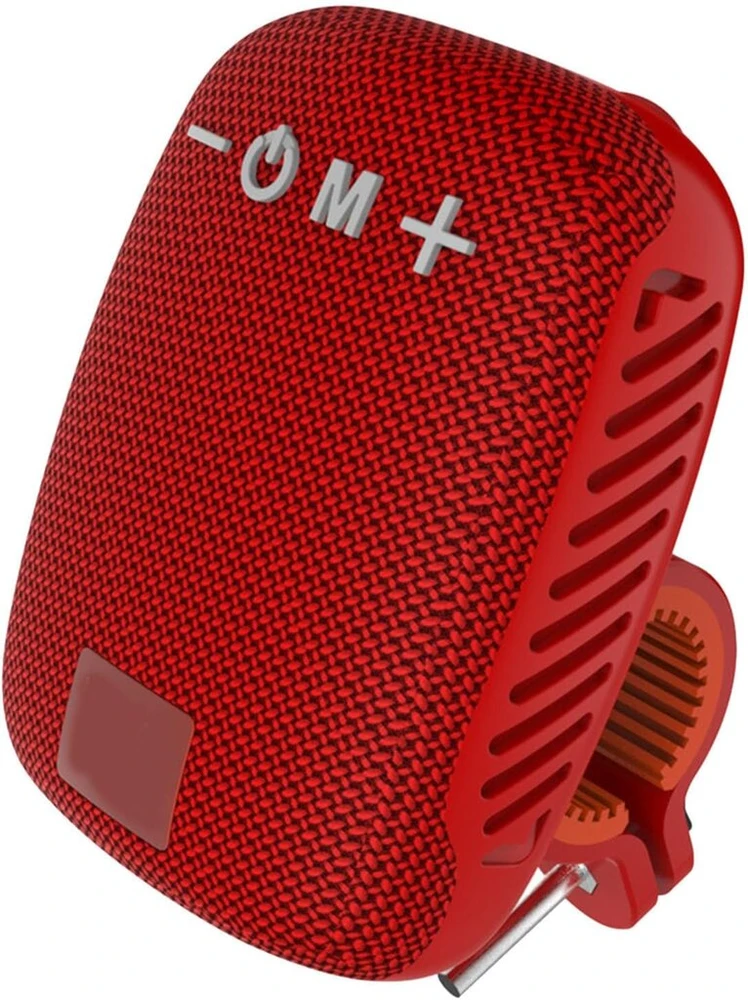 Kompiuterio kolonėlės Nešiojama bluetooth 5.3 dviračio kolonėlė, atspari vandeniui stereo garsas, maža dviračio kolonėlė su spaustuku, dvigubo susiejimo motociklo kolonėlė, palaiko fm radiją važinėjimui