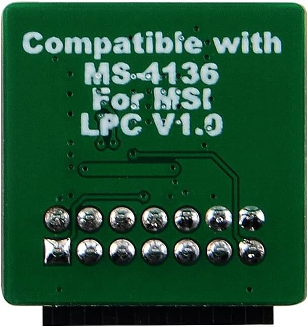 Pagrindinė plokštė Newhail Tpm2.0 modulis Tpm Lpc 14 kontaktų modulis su Infineon Slb9665, skirtas Msi pagrindinei plokštei, suderinamas su Tpm2.0 (ms-4136)