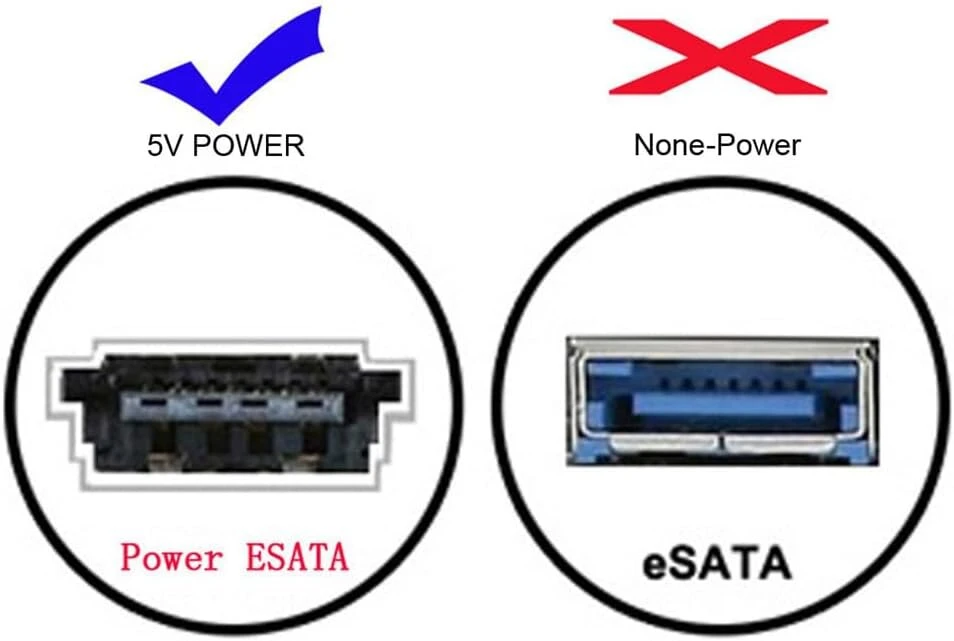Nfhk Usb-c į Power Over Esata Dc5v adapteris Usb 3.0 į Hdd/ssd/odd Esatap keitiklis