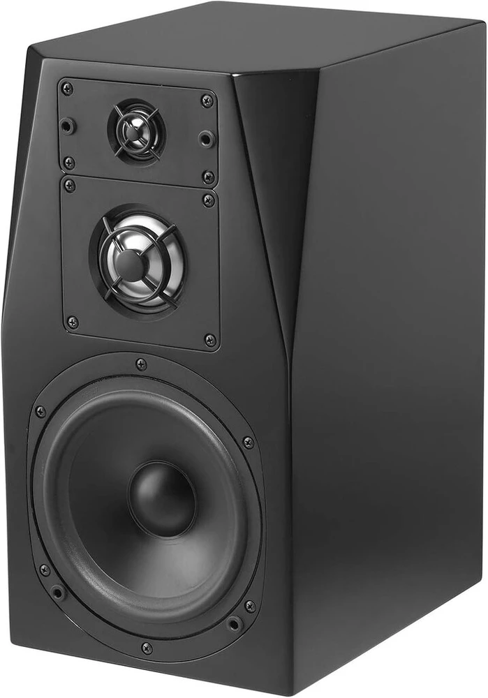 Kompiuterio kolonėlės Nht C Series C-3 Premium uždaros dėžės 3 krypčių lentyninė kolonėlė, viena, blizgi juoda
