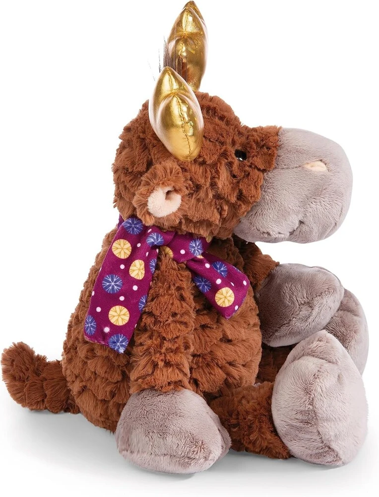 Nici Minkštas žaislas briedis Thure 27 cm, kabantis, žalias