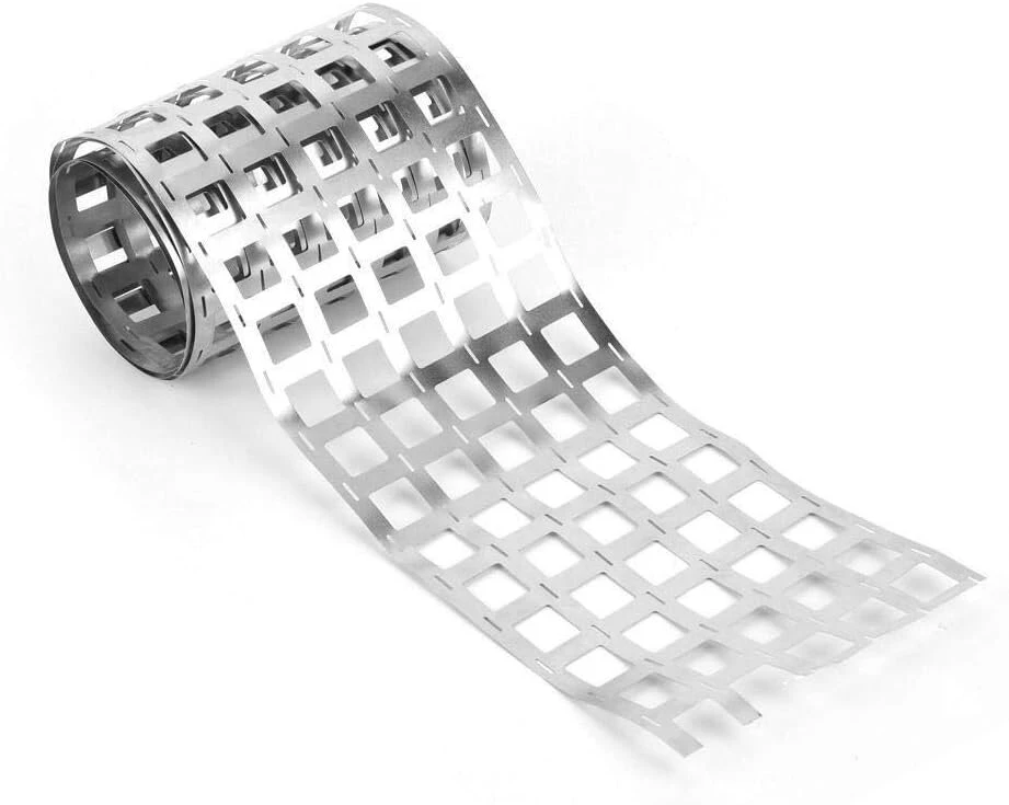 Nikelio juosta 1m, 0.15mm, 107.5mm, litium baterijoms, suvirinimui