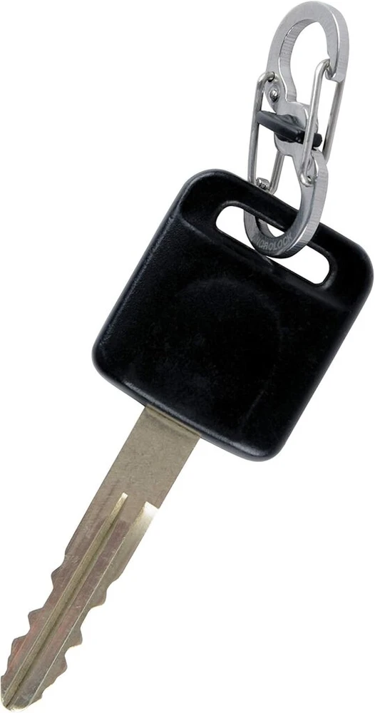 Nite Ize S-biner Micro Lock Mini nerūdijančio plieno karabinas, nerūdijantis plienas, 2 vnt.