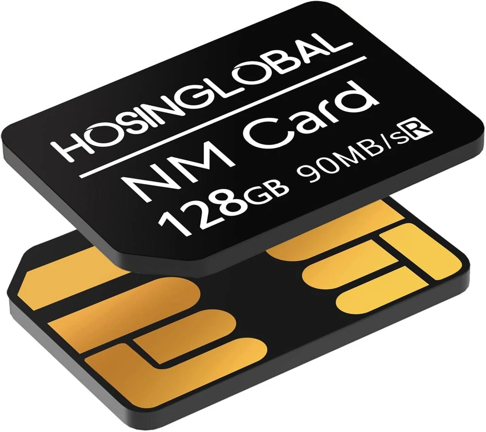 Nm atminties kortelė 128gb 90mb/s nano atminties kortelė nano kortelė, tinkama tik huawei p30/p40/p50/p60 serijos/mate40 serijos/mate50 serijos/mate60 serijos/nove 5 serijos nano 128gb kortelei