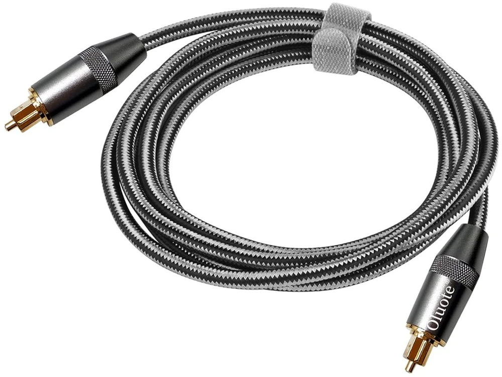 Oluote optinis audio kabelis, Toslink kabelis, aliuminio korpusas, paauksuota jungtis, skaitmeninis optinis kabelis soundbar'ui, televizoriui, Ps4, XBOX, žaidimų konsolei ir daugiau (3 m)