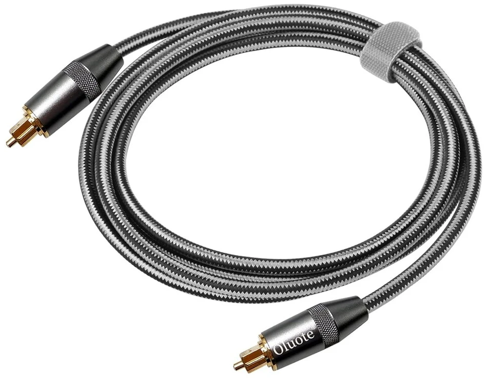 Oluote optinis audio kabelis, toslink kabelis, aliuminio korpusas, paauksuota jungtis, skaitmeninis optinis kabelis soundbar'ui, televizoriui, ps4, XBOX, žaidimų konsolei ir daugiau (1.5 m)