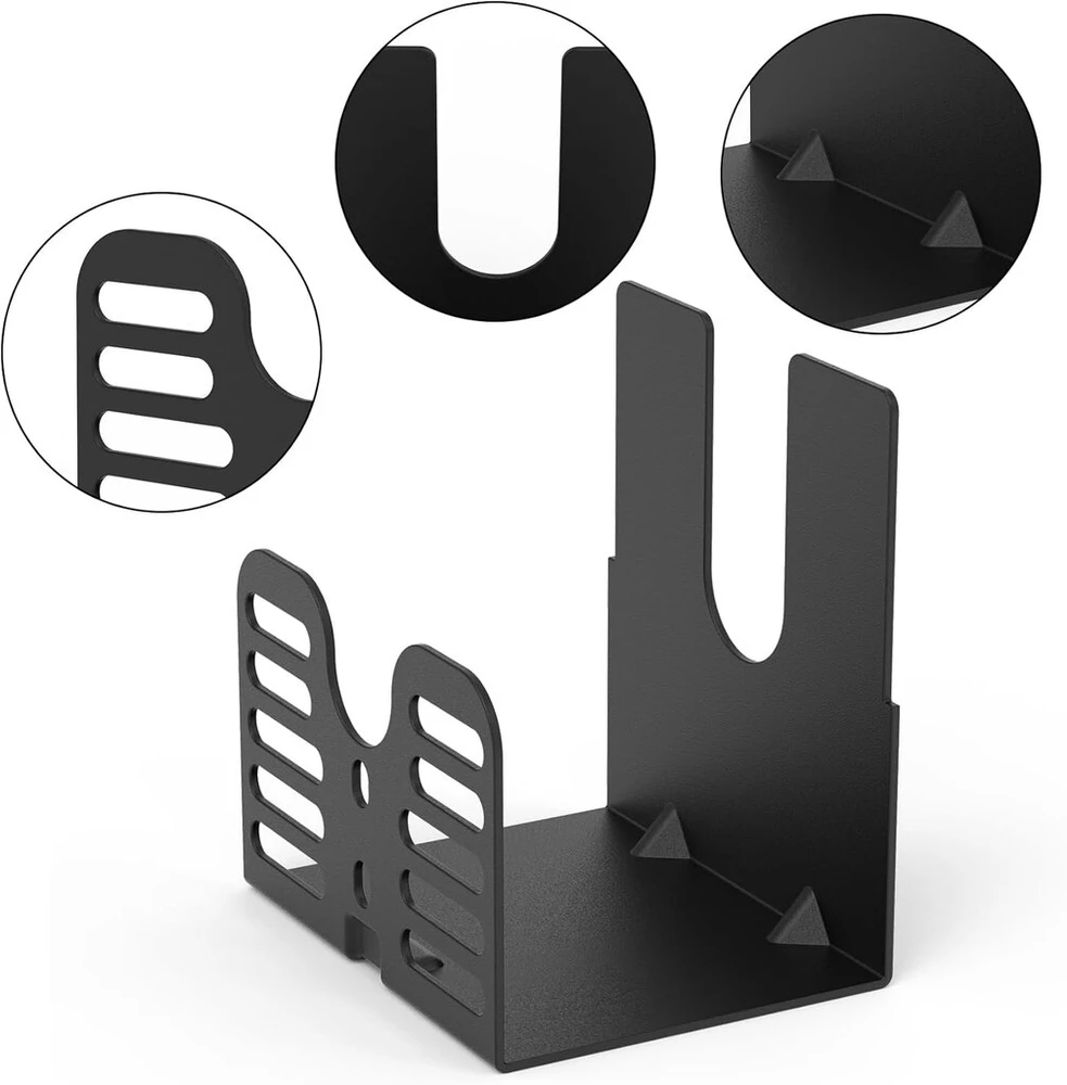Onlyfire universalus kepsninės grilio 76 mm slankiojantis iešmo variklio laikiklis, juodas