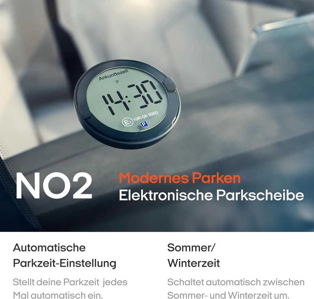Ooono P-disc No2 Elektroninis parkavimo diskas su Kba patvirtinimu