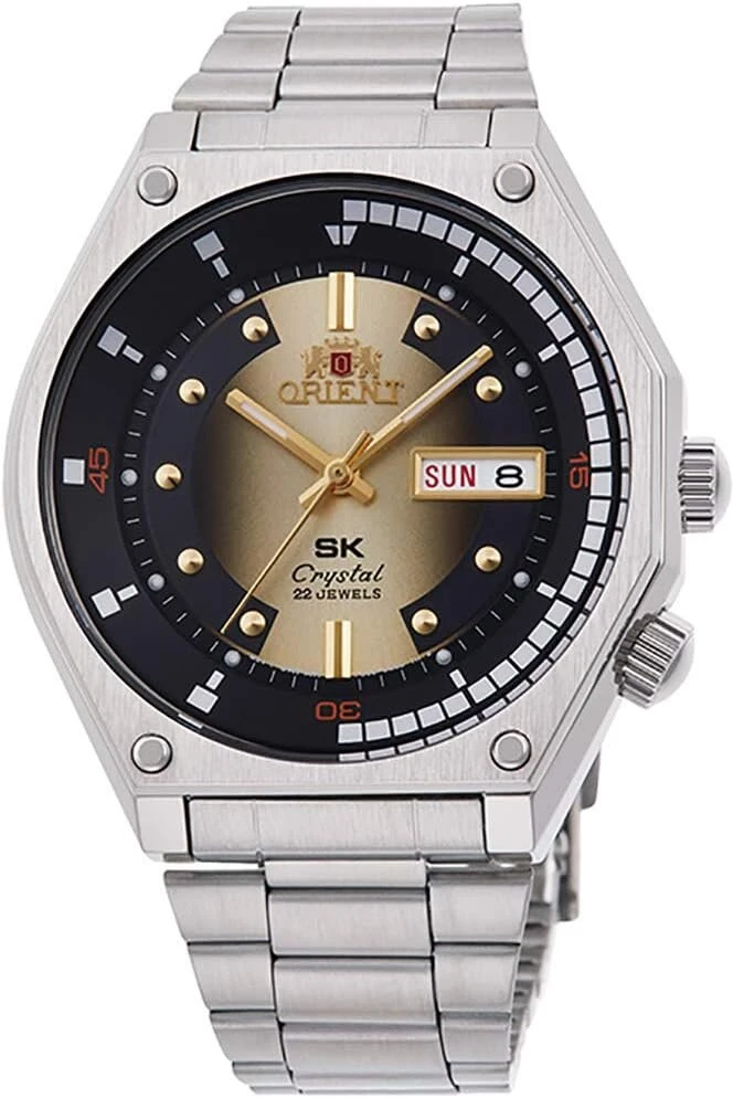 Orient Ra-aa0b01g19b automatinis laikrodis, sidabrinis, apyrankė