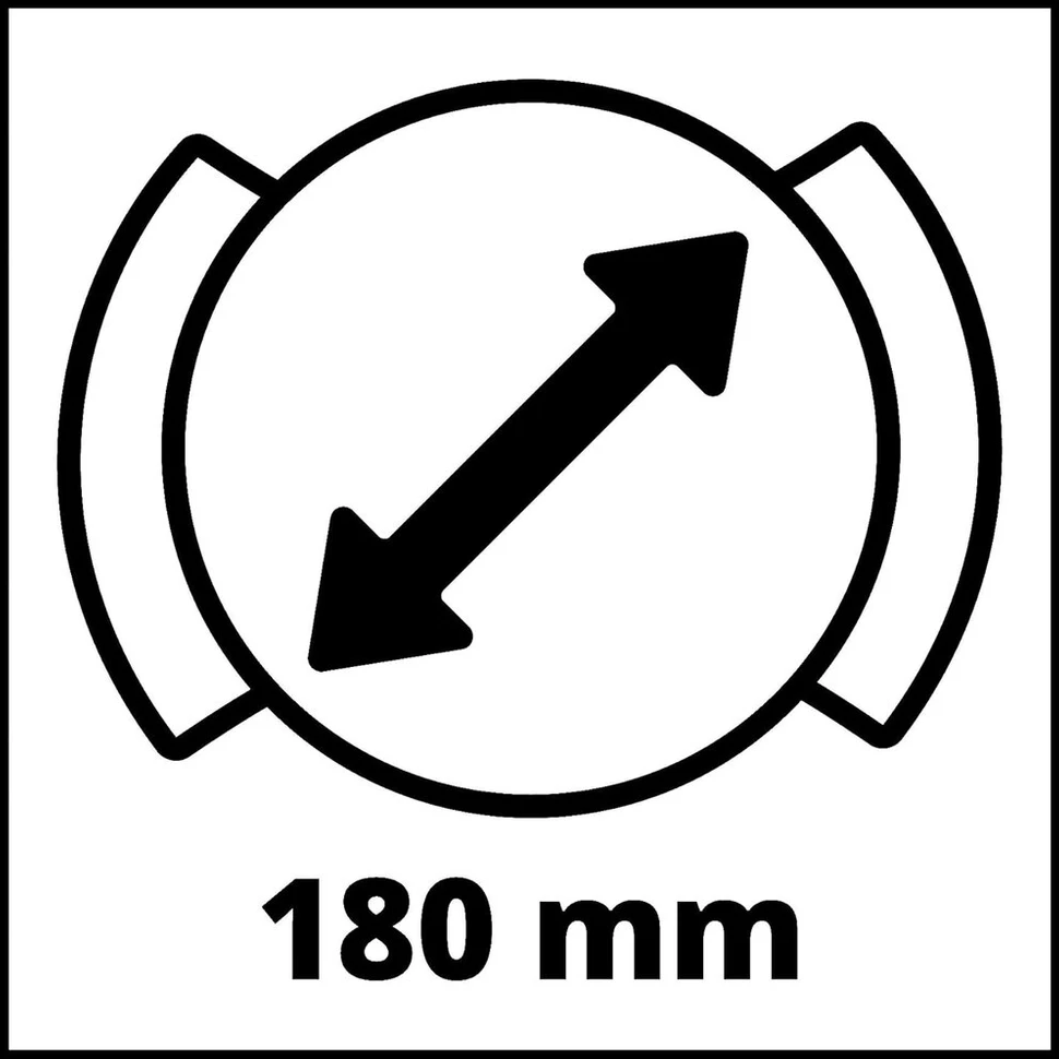 Originalus einhell 9 dalių poliravimo gaubtų ir šlifavimo pipirų rinkinys (poliravimo ir šlifavimo mašinos priedai, tinka einhell 180 mm poliravimo ir šlifavimo mašinoms