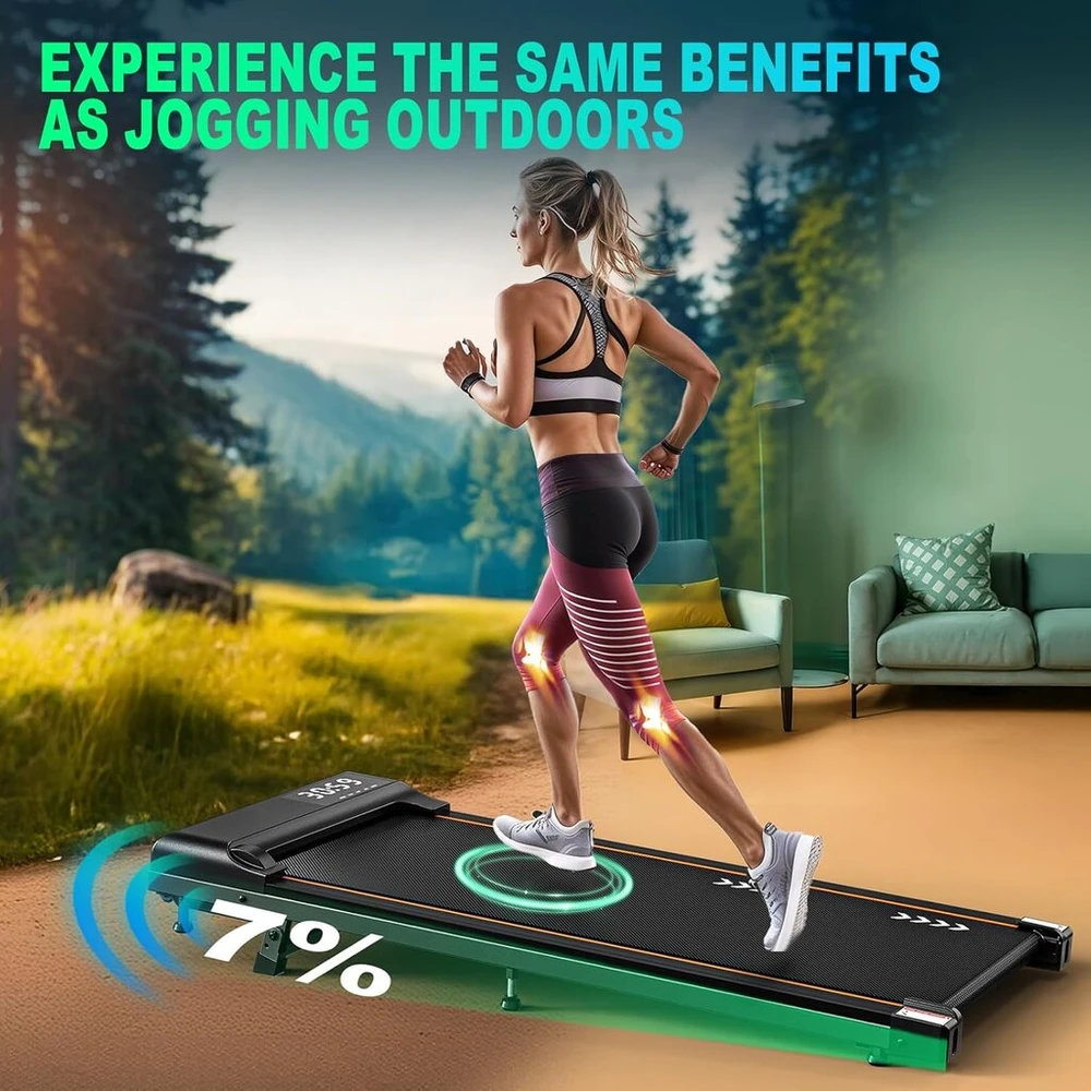 Orisyn vaikščiojimo takelis bėgimo takelis namams: bluetooth bėgimo takeliai 1-6 km/h treadmill for home su 2.25hp varikliu - nereikia surinkti