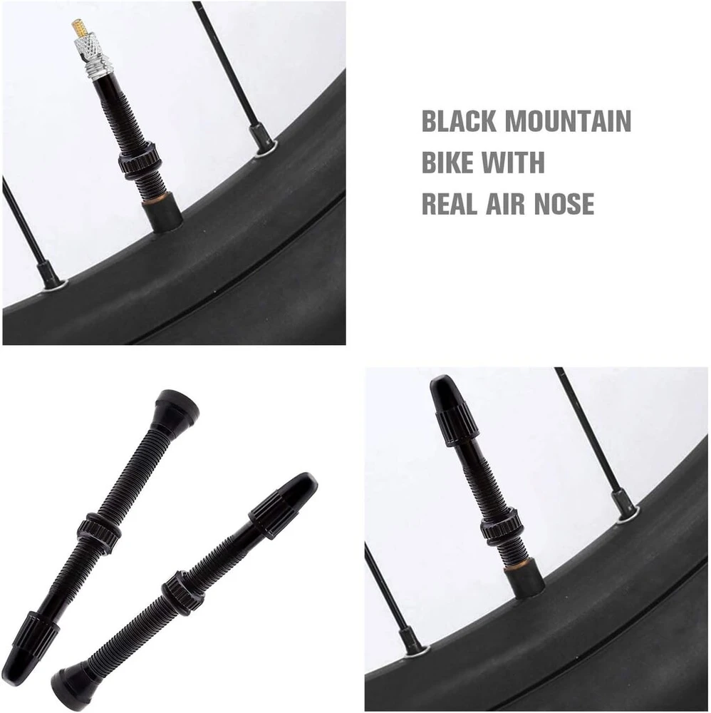 Ototec pora tubeless presta ventilių 40 mm/60 mm ventilio stiebas aliuminio lydinio ventiliai mtb kalnų dviračiui plento dviračiui