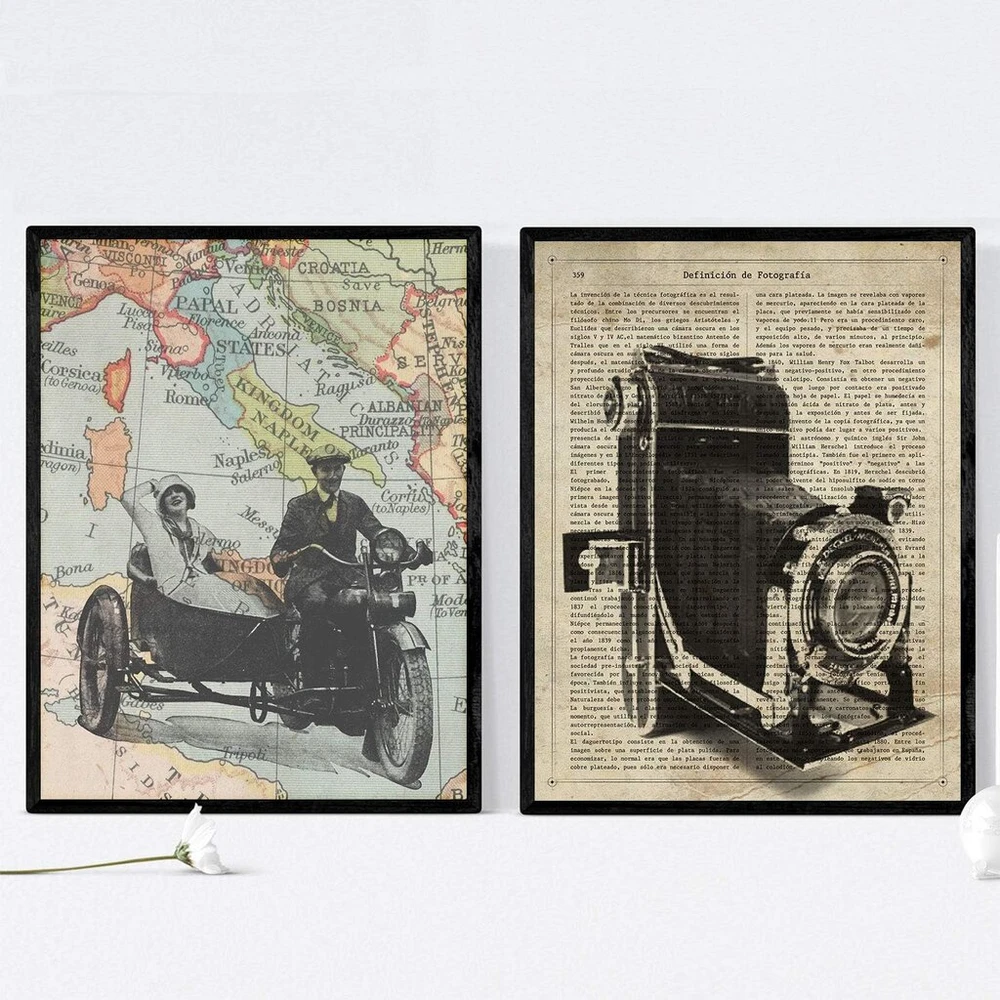 Pack Back to the World. Rėmelių rinkinys. Pasaulio nuotraukų plakatas. Interjero dekoracija. Rėmelis į rėmelį. Aukštos kokybės 250 g popierius