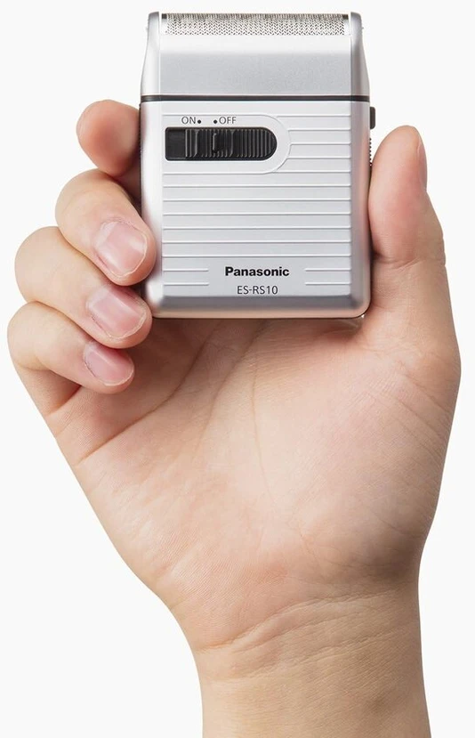Panasonic Es-rs10-s kišeninė barzdaskutė vyrams, sidabrinė Esrs10, pagaminta Japonijoje / originali Panasonic