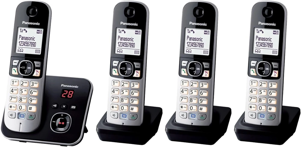 Panasonic Kx-tg6824ga Dect belaidis telefonas su atsakikliu