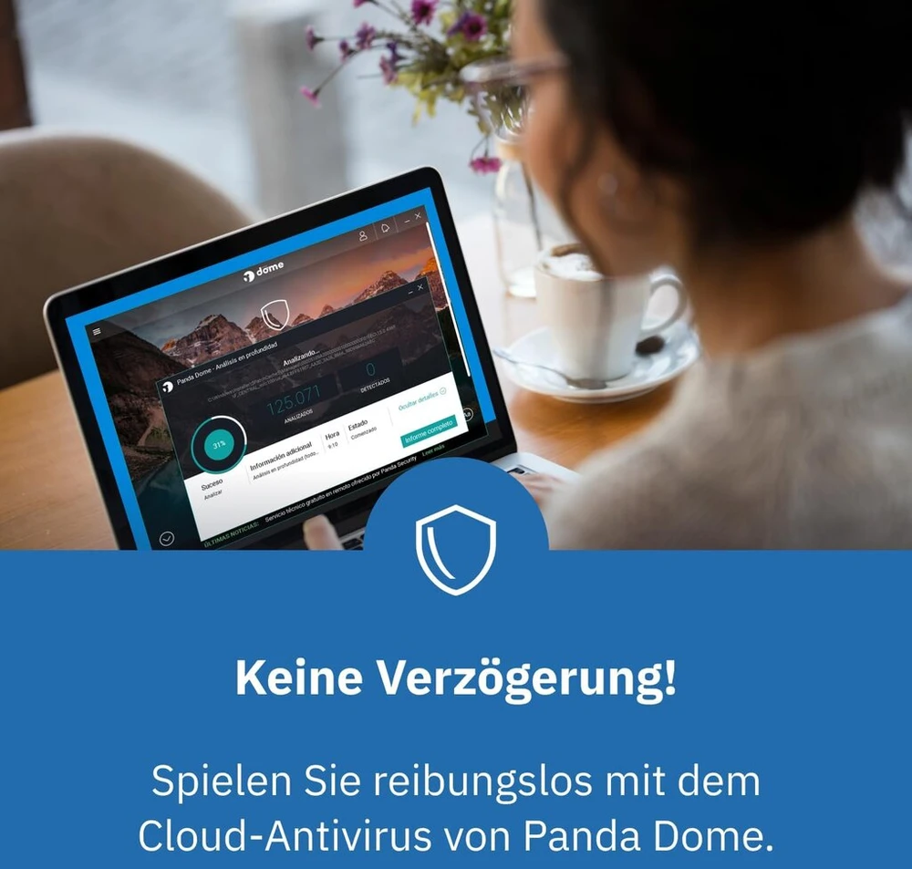 Panda Dome Advanced 2025 - debesų antivirusinė programa, Vpn, šeimos apsauga (1 įrenginys)