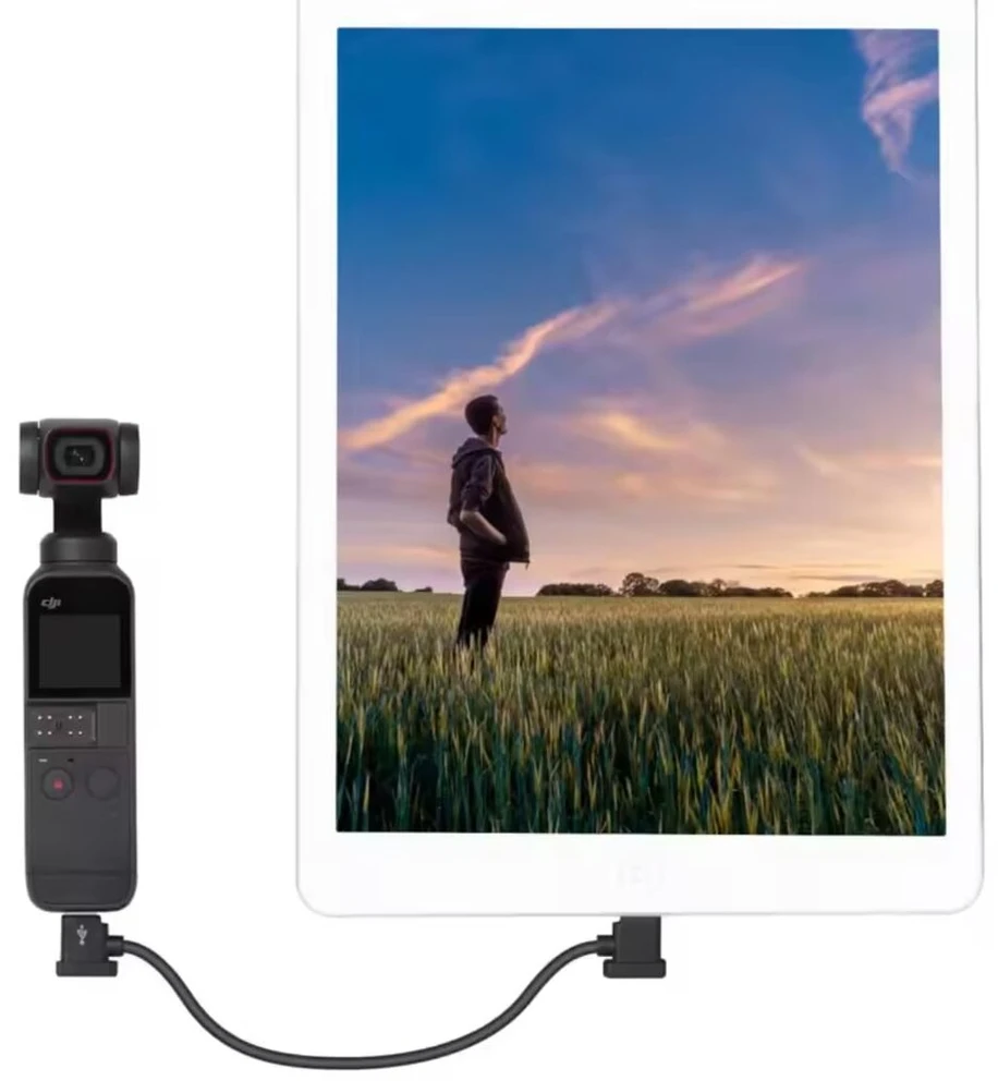 Panlouting usb-c į usb-c otg duomenų kabelis nuotolinio valdymo kabelis, skirtas dji mavic 3 mini 2 mini 3 pro air 2s mavic air 2 dji rc-n1 rc pro dji osmo 30 cm, suderinamas su iphone 16 pro plus galaxy s24 ipad