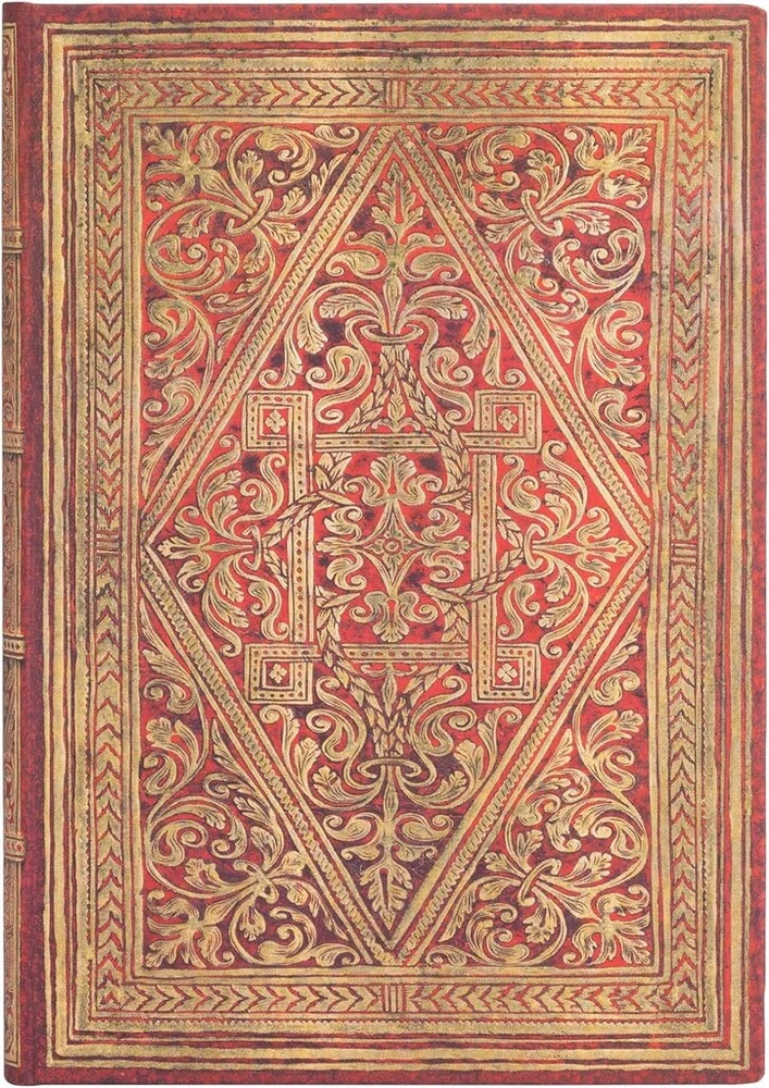Paperblanks, golden pathway, midi, su linijomis, su elastine juostele, 120 gsm