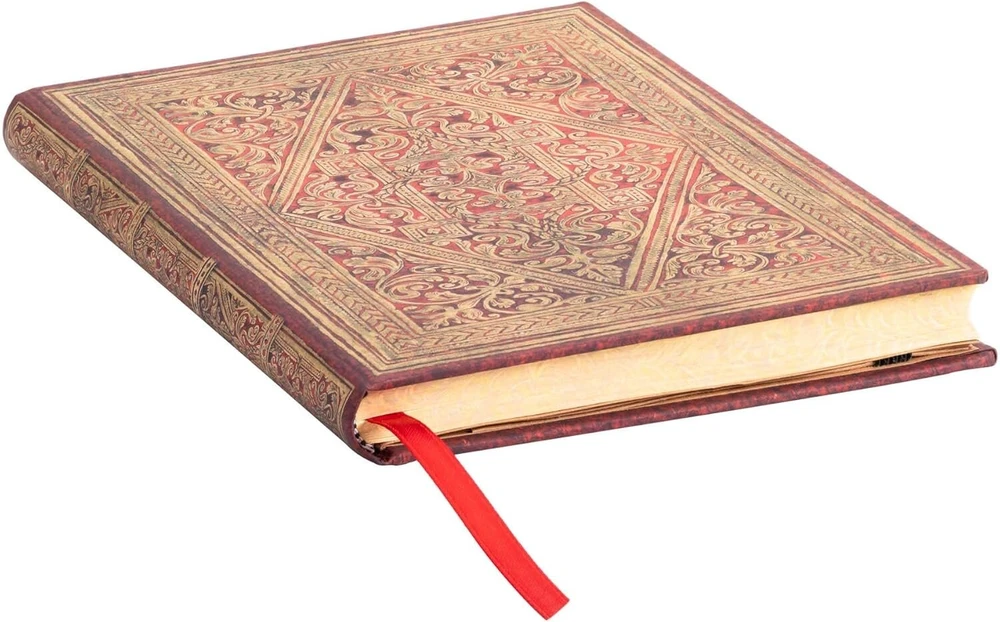 Paperblanks, golden pathway, midi, su linijomis, su elastine juostele, 120 gsm