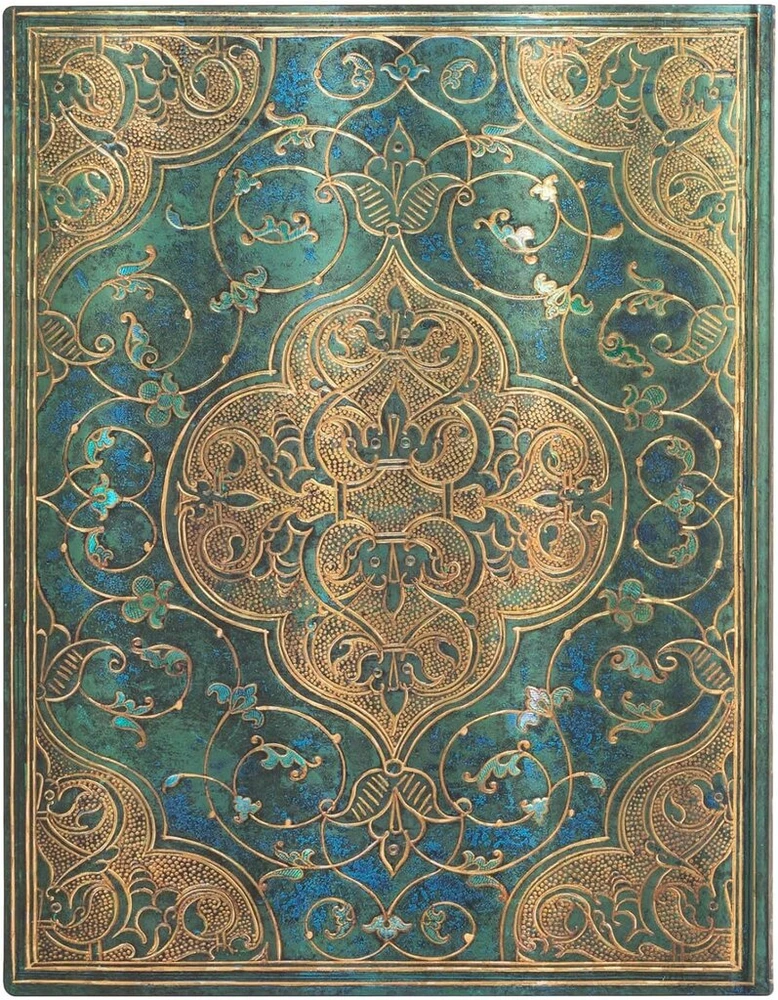 Paperblanks - Turquoise Chronicles - Flexi - Ultra - be linijų - 100 Gsm