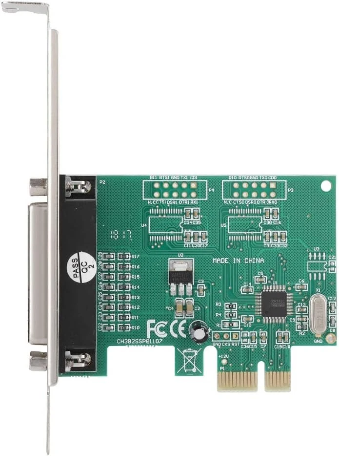 Paralelinis Pci adapteris, Pc-express1.0a standartinis Dbt Lpt spausdintuvas su paraleliuoju prievadu ir Pci-e keitiklis, skirtas 98se / Me / 2000 / Xp / Vista / Win 7 / 8 / 10, numatytasis