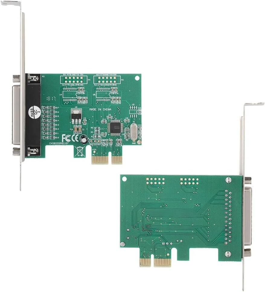 Paralelinis Pci adapteris, Pc-express1.0a standartinis Dbt Lpt spausdintuvas su paraleliuoju prievadu ir Pci-e keitiklis, skirtas 98se / Me / 2000 / Xp / Vista / Win 7 / 8 / 10, numatytasis