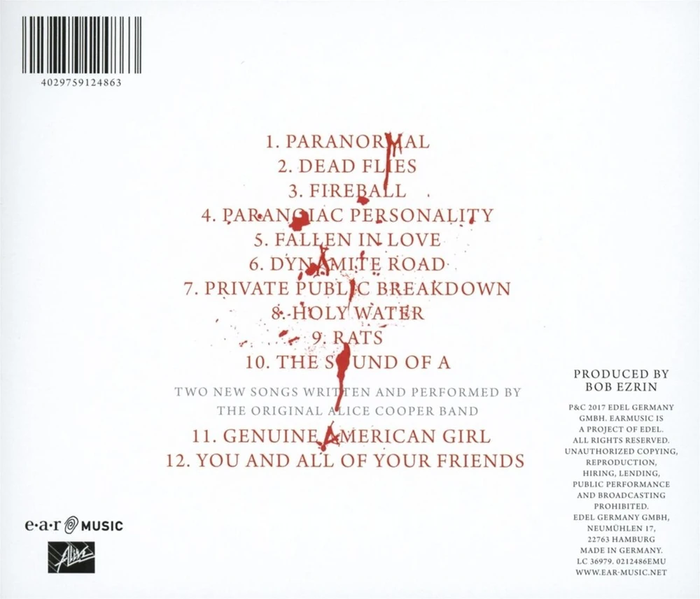 Vinilinė plokštelė Paranormal (tour Edition)
