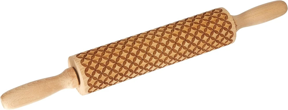 Patisse dekoratyvinis kočėlas, medinis, languotas, 59 x 39 cm