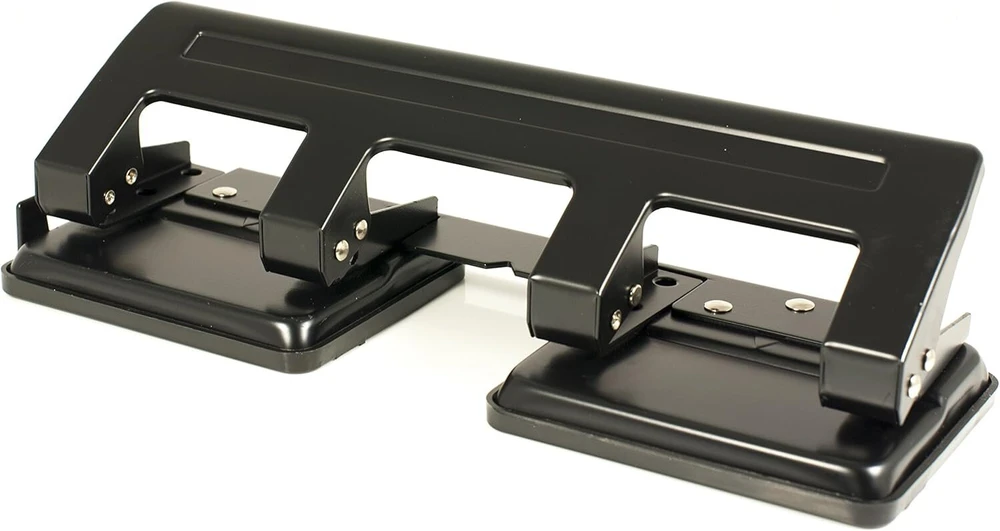 Pavo premium skylamušis 4 skylėms, 20 lapų talpa, su užraktu - juodas