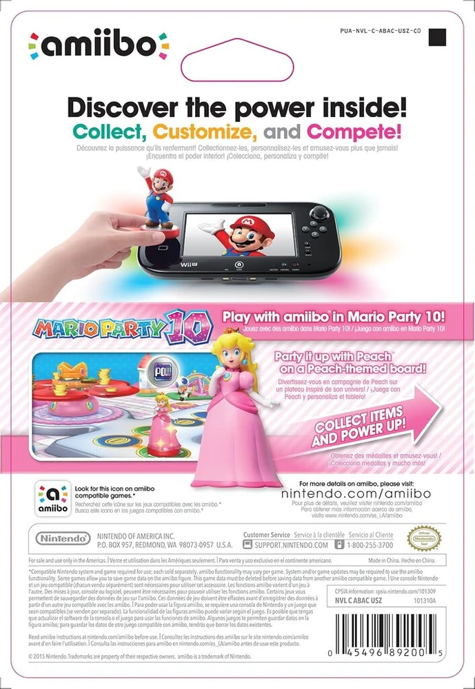 Peach amiibo (super Mario Bros. serija) iš Nintendo