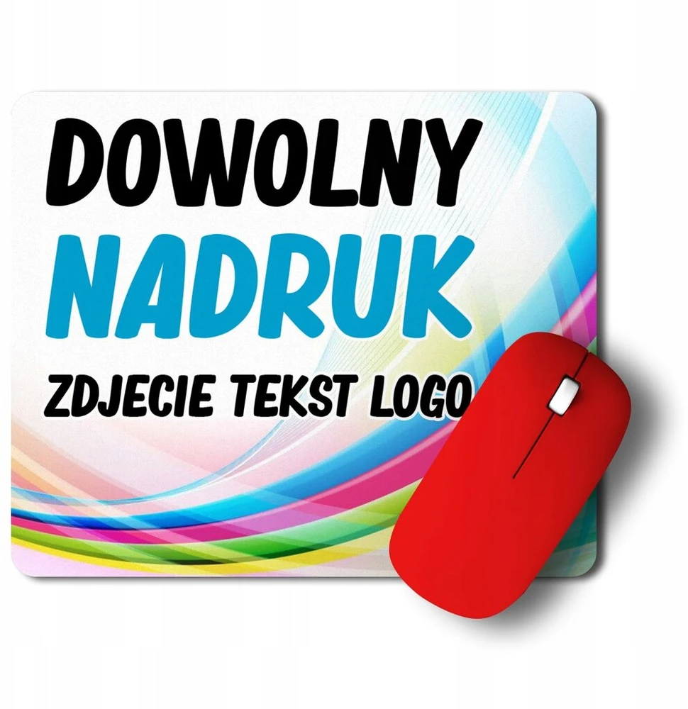 Pelės kilimėlis su įmonės logotipo spauda - neslystantis - pilna spalva