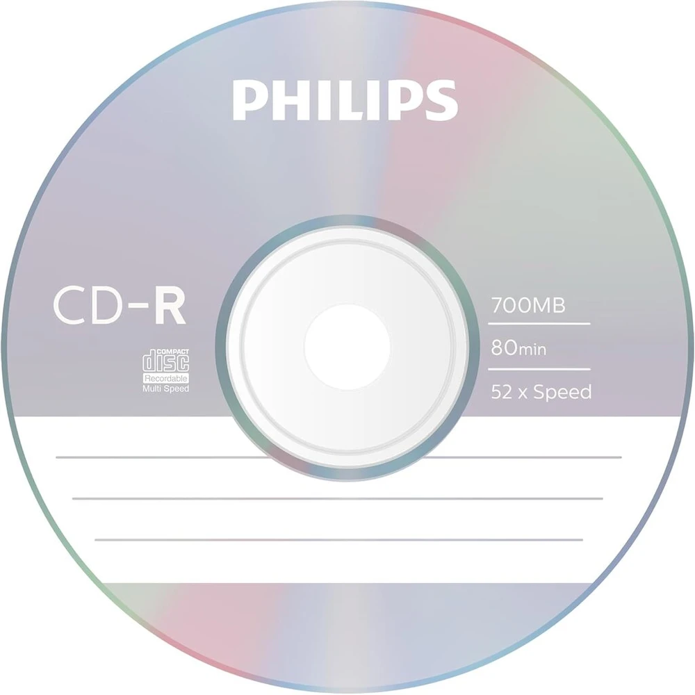 Vinilinė plokštelė Philips Cdr-80 (52x) 10 vnt. plonas jewel dėklas