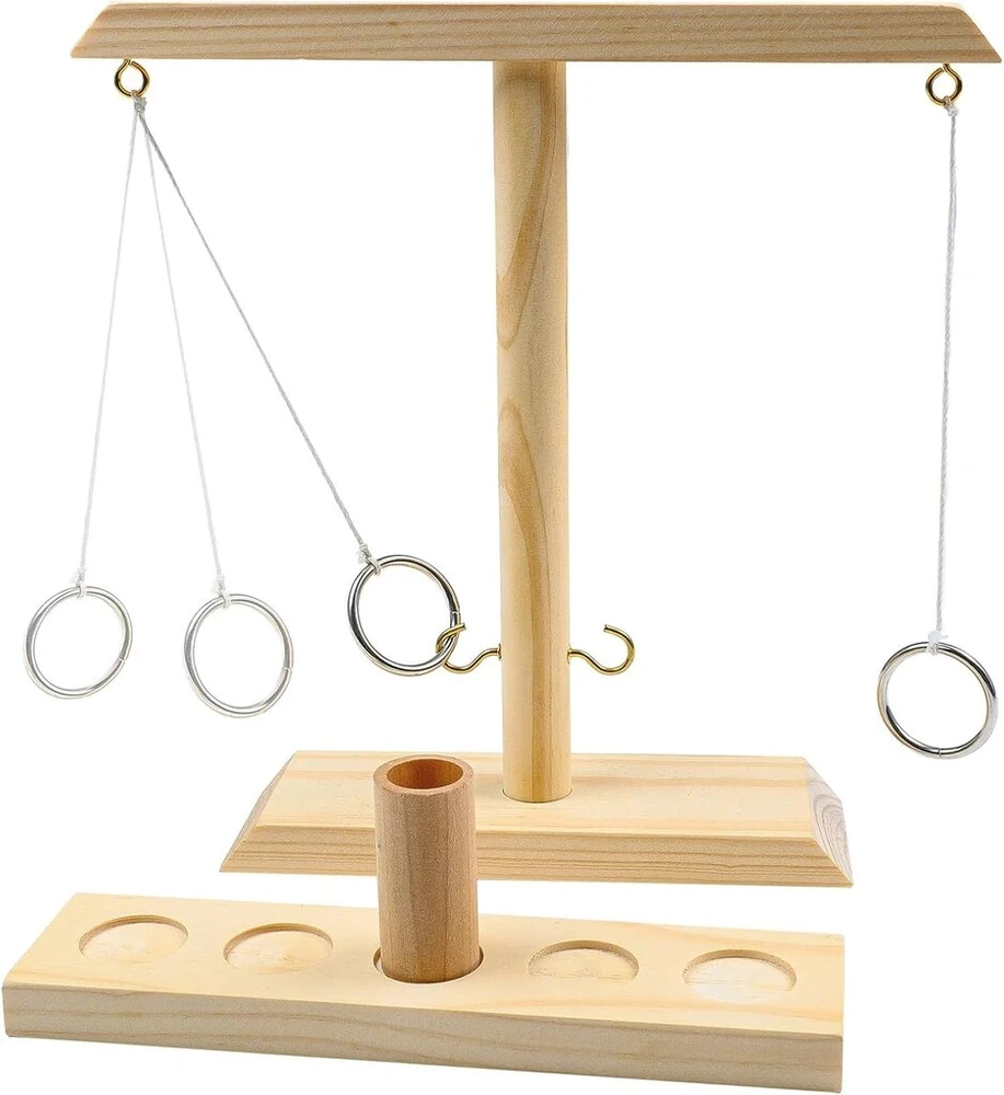 Philos 3242 - Swing The Ring, šventinis žaidimas, medinis stalo žaidimas, 1-2 žaidėjai, nuo 8 metų